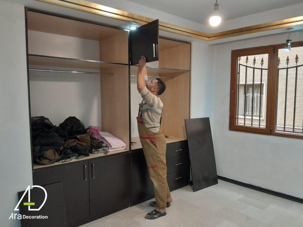 تعویض درب کمد دیواری