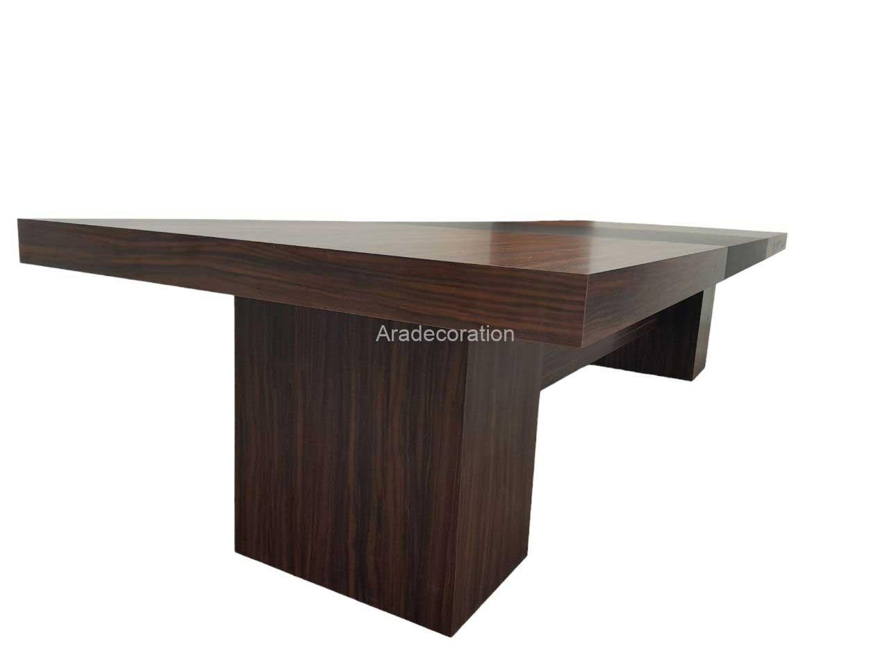 میز کنفرانس ۱۰ نفره مستطیل دو رنگ