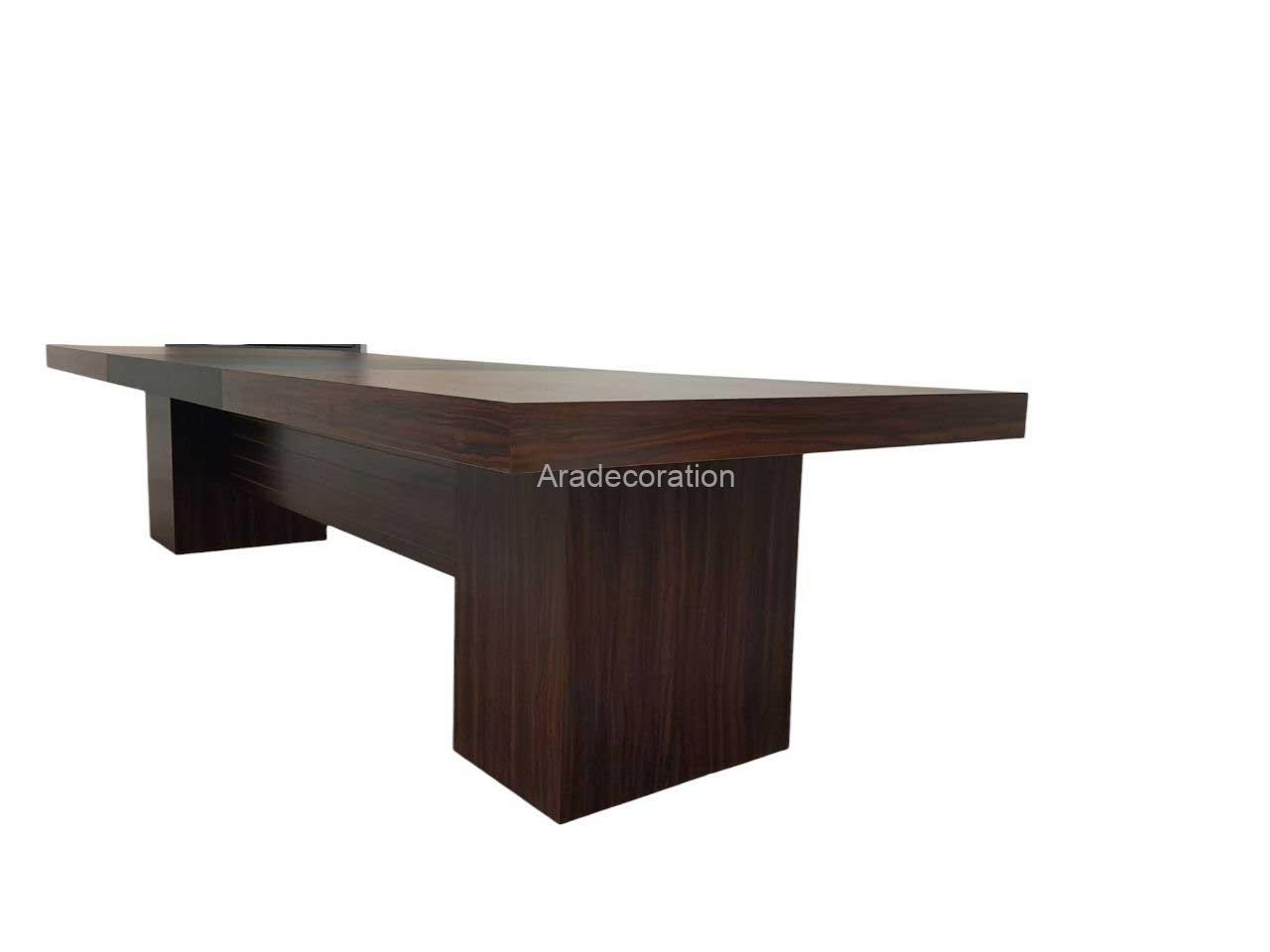 میز کنفرانس ۱۰ نفره مستطیل دو رنگ - Image 3