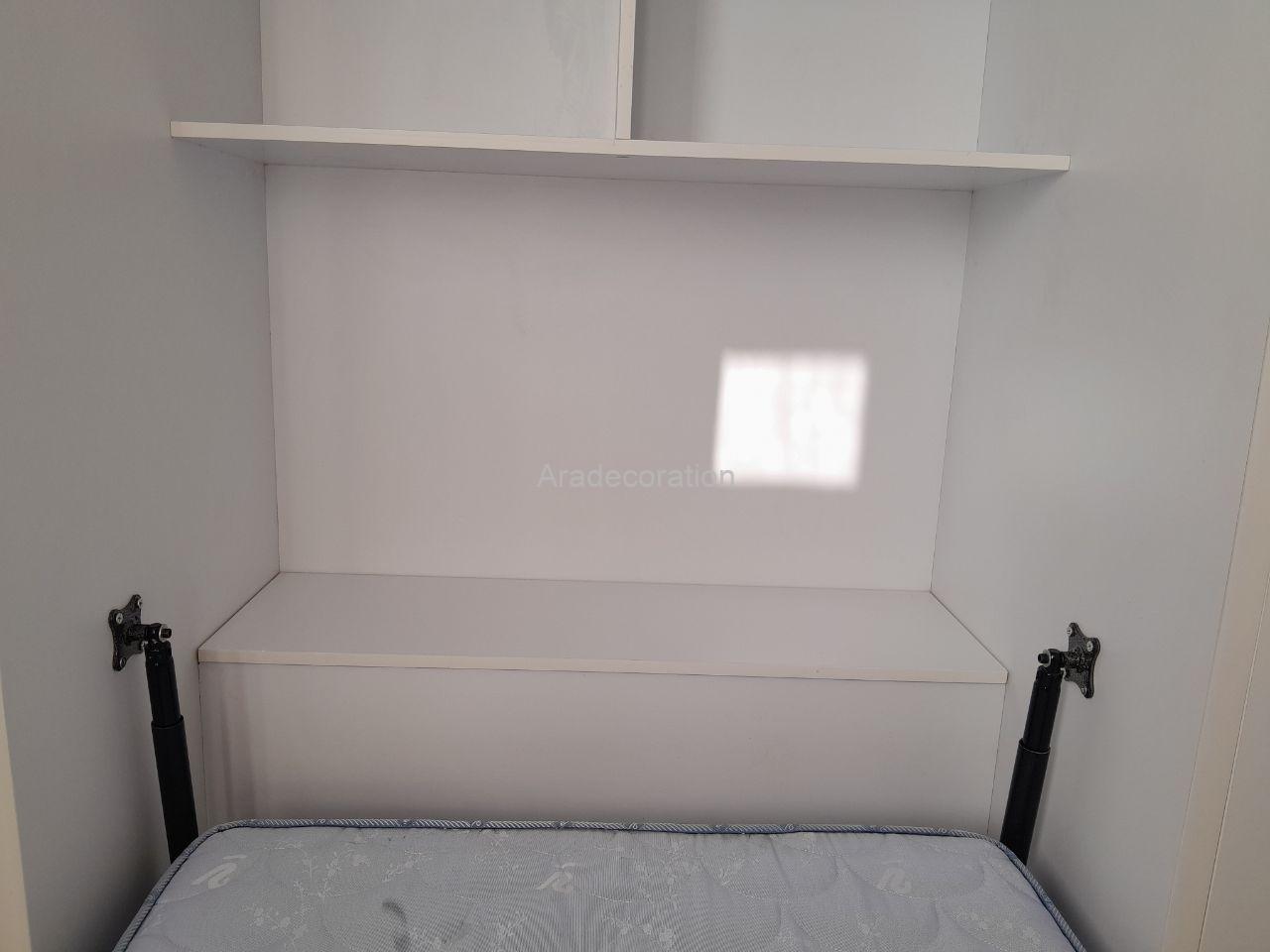 تخت تاشو کم جا یک نفره عمودی - Image 10