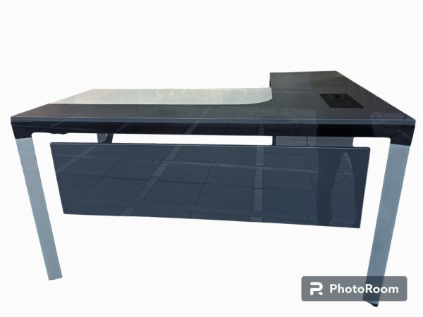 میز کارشناسی مدرن با پایه آلومینیوم با طراحی ماژولار با فایل  - Image 5