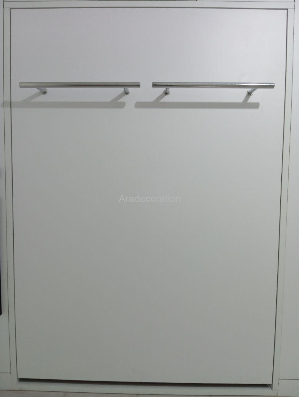 کوچکترین تخت تاشو کم جا قابل جابجایی دو نفره عمودی - Image 13