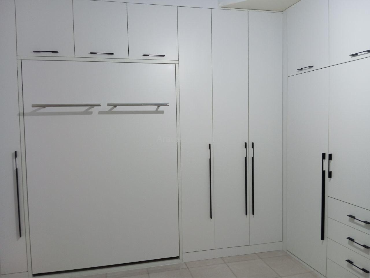 کوچکترین تخت تاشو کم جا قابل جابجایی دو نفره عمودی - Image 16