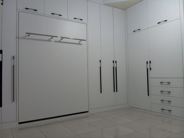 کوچکترین تخت تاشو کم جا قابل جابجایی دو نفره عمودی - Image 18