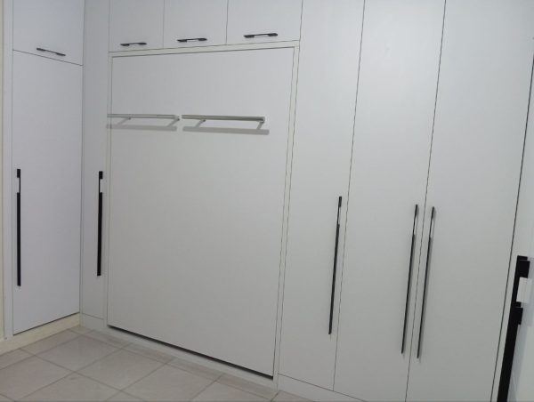 کوچکترین تخت تاشو کم جا قابل جابجایی دو نفره عمودی - Image 22
