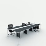 میز کنفرانس اداری هشت نفره - Image 4