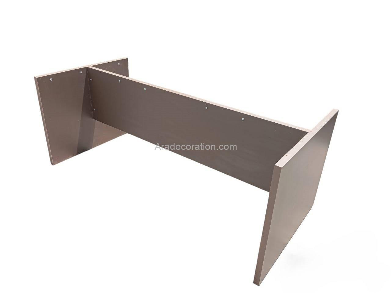 میز مدیریت بدون ال- MDF مدرن مدولار جدید - Image 5