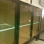 کتابخانه و میز کردنزا (Credenza) با پایه آلومینیوم - Image 8