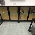 کتابخانه و میز کردنزا (Credenza) با پایه آلومینیوم - Image 4