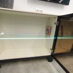 کتابخانه و میز کردنزا (Credenza) با پایه آلومینیوم - Image 24