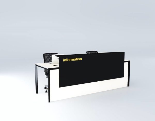 میز پذیرش پایه آلومینیوم - Image 3
