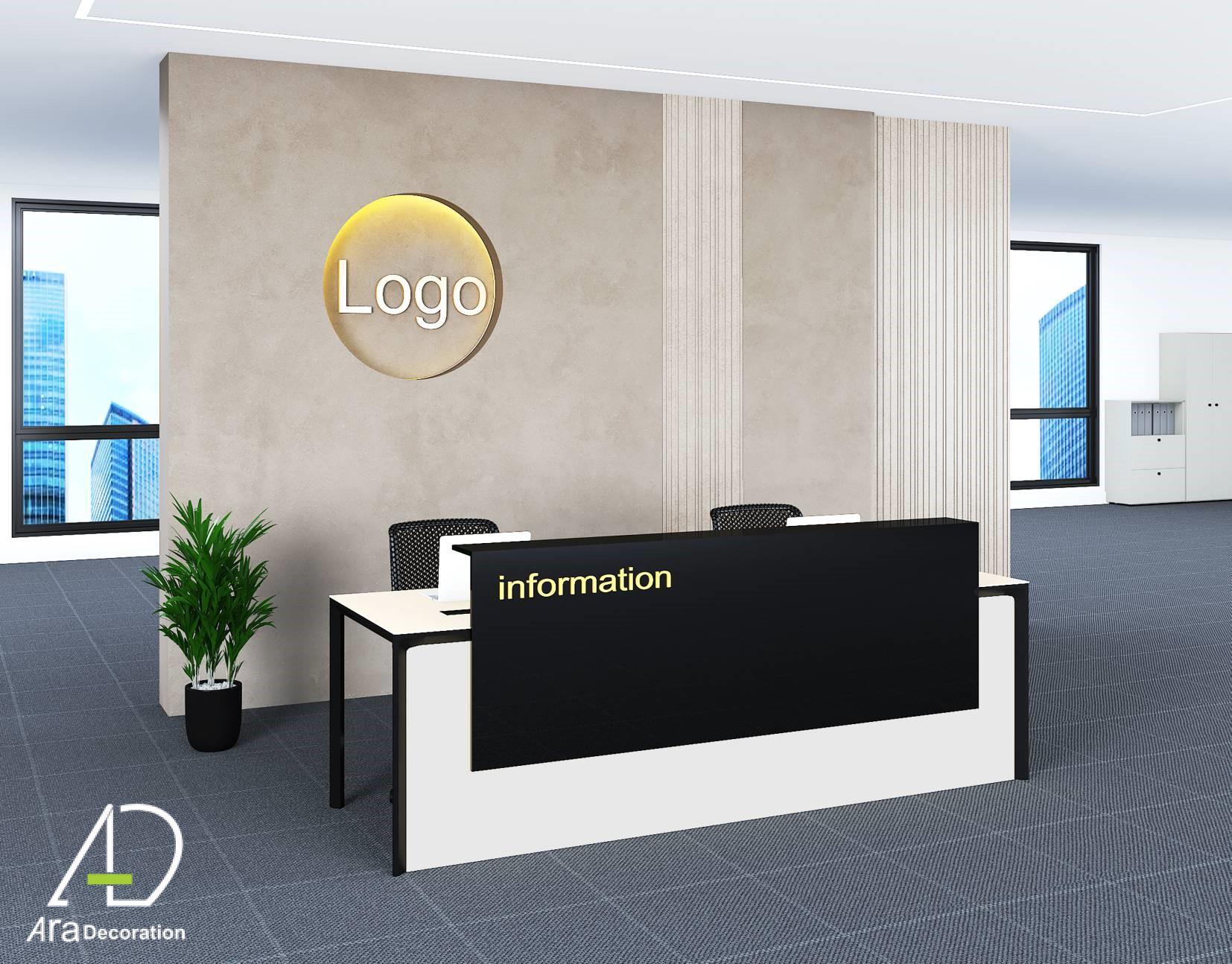 میز پذیرش پایه آلومینیوم - Image 5